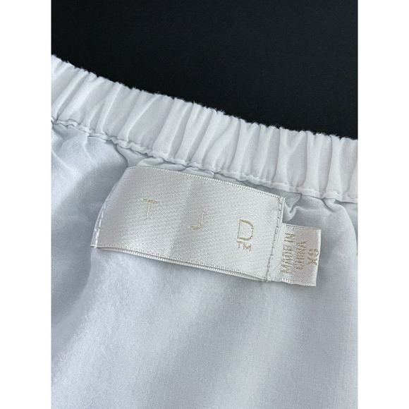 TJD Romper White Crochet Off Shoulder Jumpsuit - Picture 7 of 9